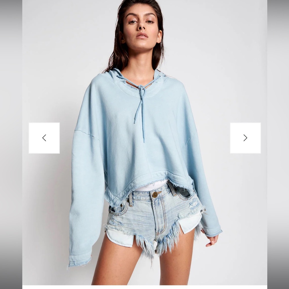 NWT One Teaspoon MONTANA ROLLERS DENIM SHORT